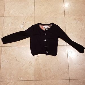 Burberry girls cardigan - 4y